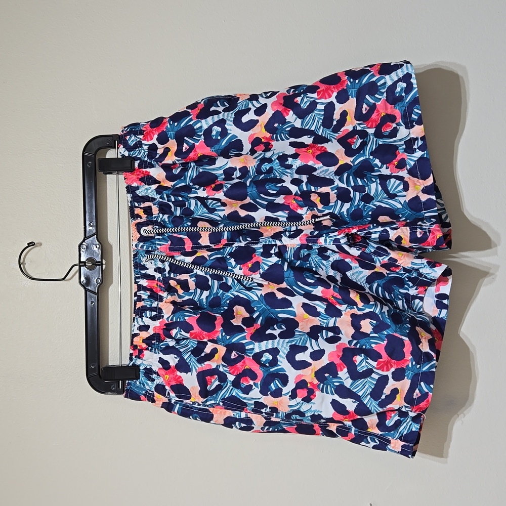 Boardies Men's Cheetah Floral Print Board Shorts